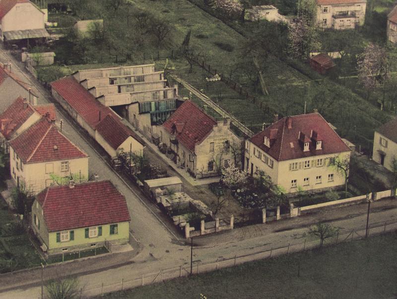 Old photo of Josra headquarter in Kleinheubach in 1963